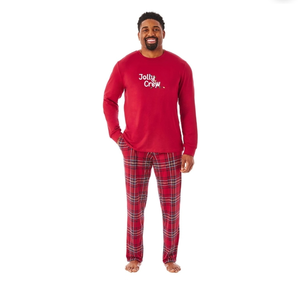 Member's Mark Red Men's Pajama Set